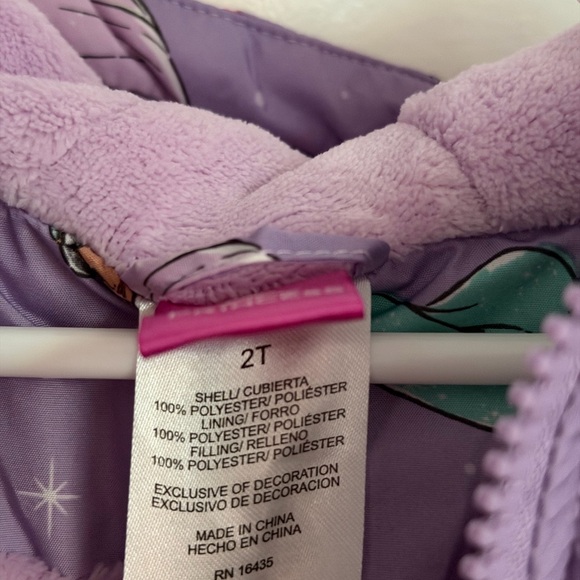 Disney Princess Puffer Jacket - Picture 4 of 6